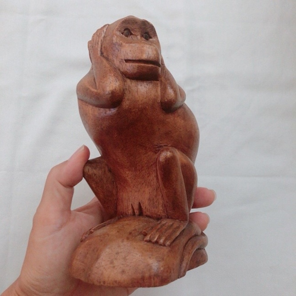 Balinese monkey home decor
